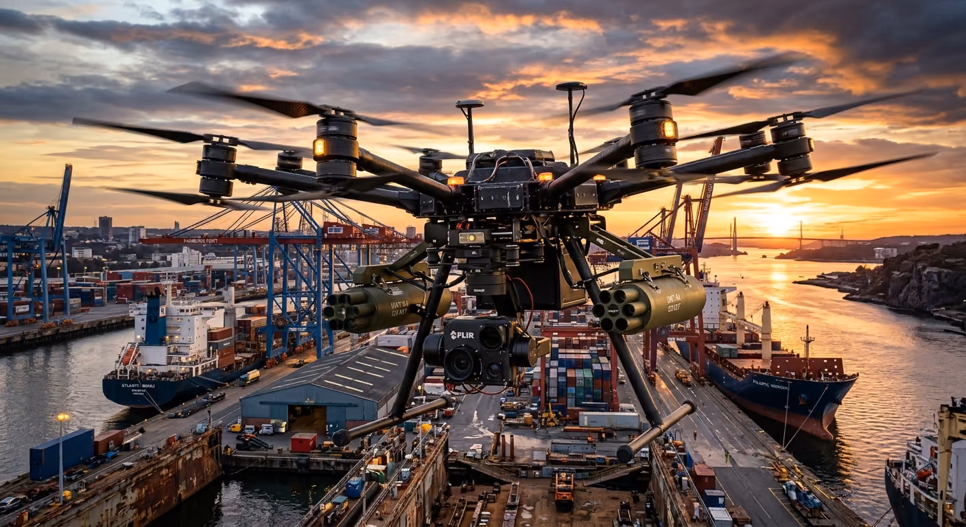 Cover photo for Kinetic Drone Interceptors, WBA-FIDO Zero-Touch Standards, and Edge AI Vision Reshape Hardware Landscape